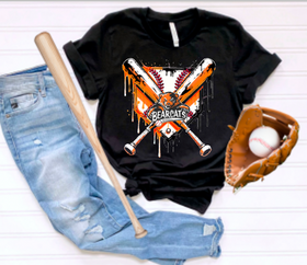 Bearcats Drip Bats Logo