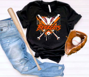Bearcats Drip Bats Text