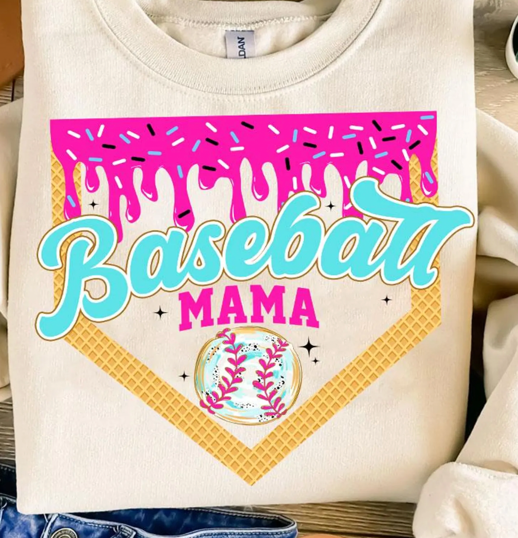 Baseball/Softball Mama Drip - 0