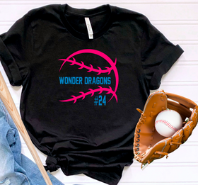 Wonder Dragons Personalized Ball (include # in personalization box)