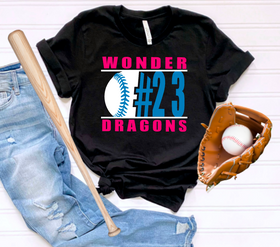 Wonder Dragons Personalized STACK (Include # in personalization box)