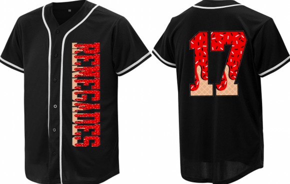 Button Down Drip Jersey