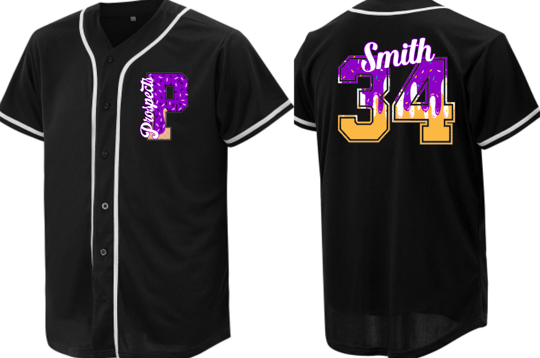 Button Down Drip Jersey