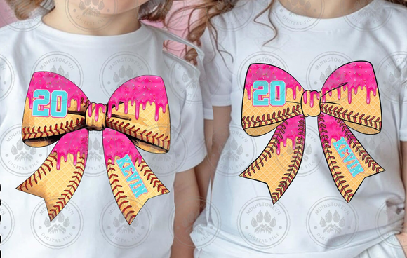 Coquette Drip (include name, number and drip color in personalization box)