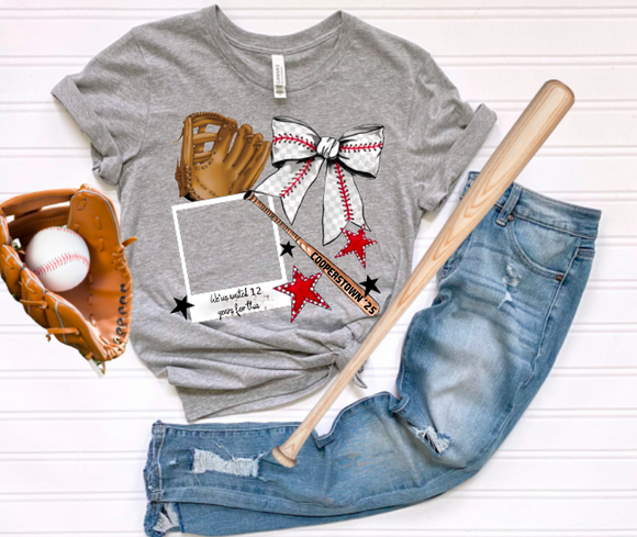 Cooperstown Photo Tee (email photo and order # to kassi@msoshop.com)