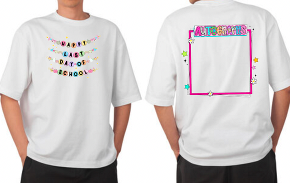 Last Day Autographs Colorful