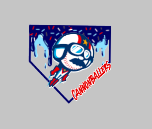 Cannonballers Drip (include name and number in personalization box- If you want another shirt color, just include in personalization box as well