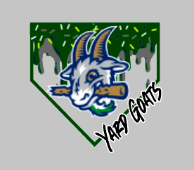 Yard Goats Drip (include name and number in personalization box- If you want another shirt color, just include in personalization box as well (Copy) (Copy)