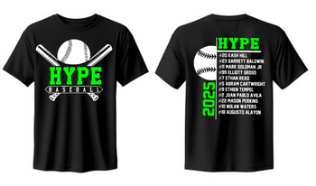 Hype Baseball 2025 (use code teamship by 6/1 for group shipping)