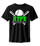 Hype Baseball 2025 Tee (Plain Back)-1