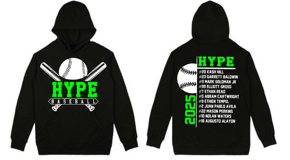 Hype Baseball Roster Hoodie
