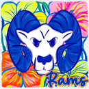 Colorful Floral Mascot Special (include team in personalization box)-6