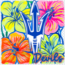 Colorful Floral Mascot Special (include team in personalization box)-5