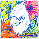 Colorful Floral Mascot Special (include team in personalization box)-2