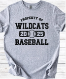 Property of Wildcats Baseball/Softball-2