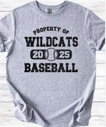 Property of Wildcats Baseball/Softball - 0