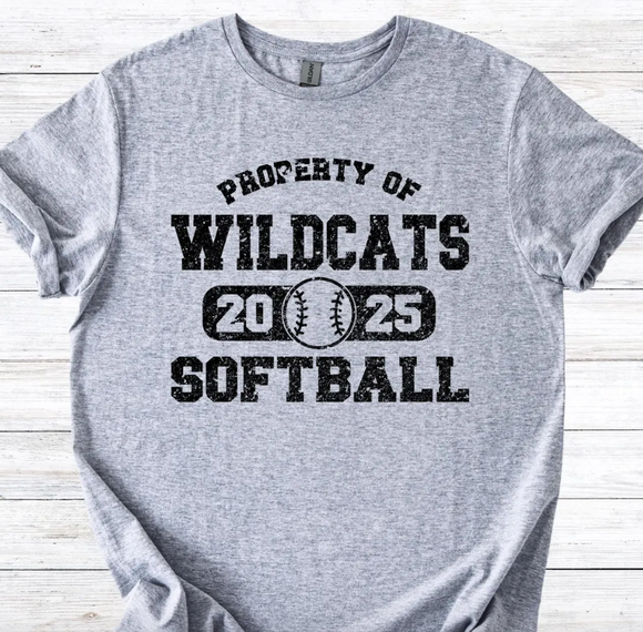 Property of Wildcats Baseball/Softball
