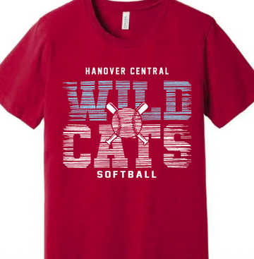 Hanover Central Wildcats Baseball/Softball Sketch