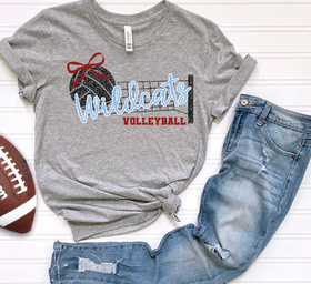 (YourTeam) Volleyball Faux-Glitter Net