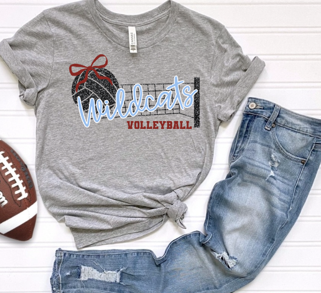 (YourTeam) Volleyball Faux-Glitter Net