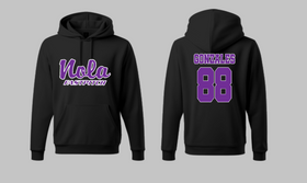 Nola Classic Black Hoodie