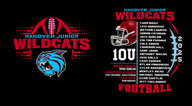 Hanover Wildcats 10U Tee- 2025