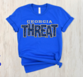 Georgia Threat Faux-Sequin