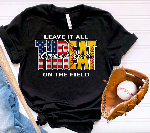 Georgia Threat Leave it on the Field