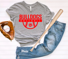 Bulldogs Baseball Simple Stack