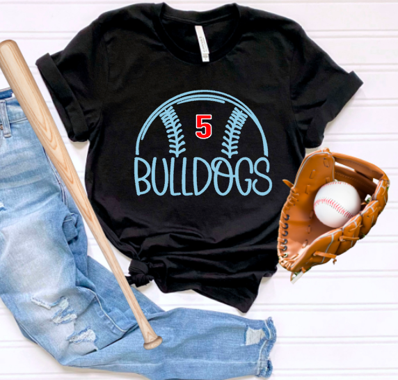 Bulldogs Simple Ball (personalized)