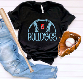 Bulldogs Simple Ball (personalized)