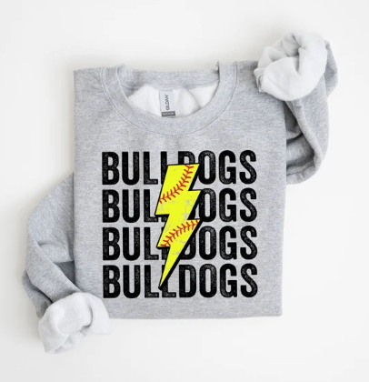 Bulldogs Baseball Softball Bolt