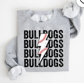 Bulldogs Baseball Softball Bolt