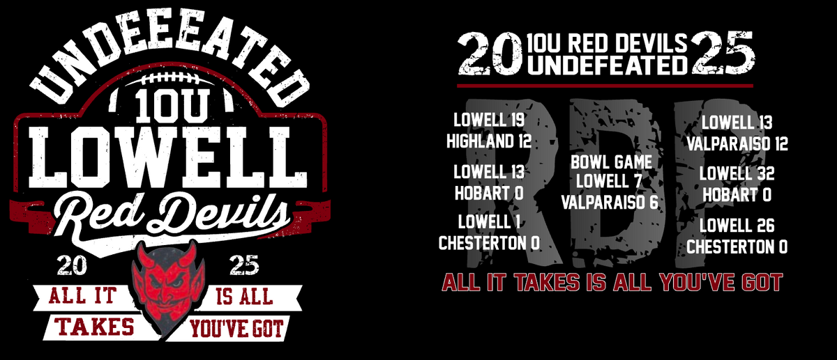 Lowell 10U Undefeated Season