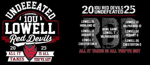 Lowell 10U Undefeated Season