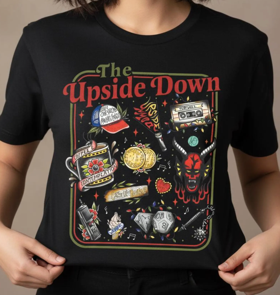 Fourth Day of Christmas from the Upside Down