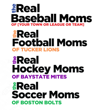11th Day of Christmas Real Sports Moms of (Custom)
