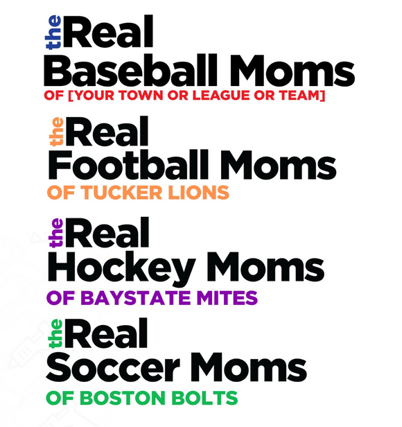 11th Day of Christmas Real Sports Moms of (Custom)