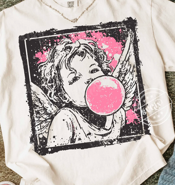 Angel Bubblegum Smiley