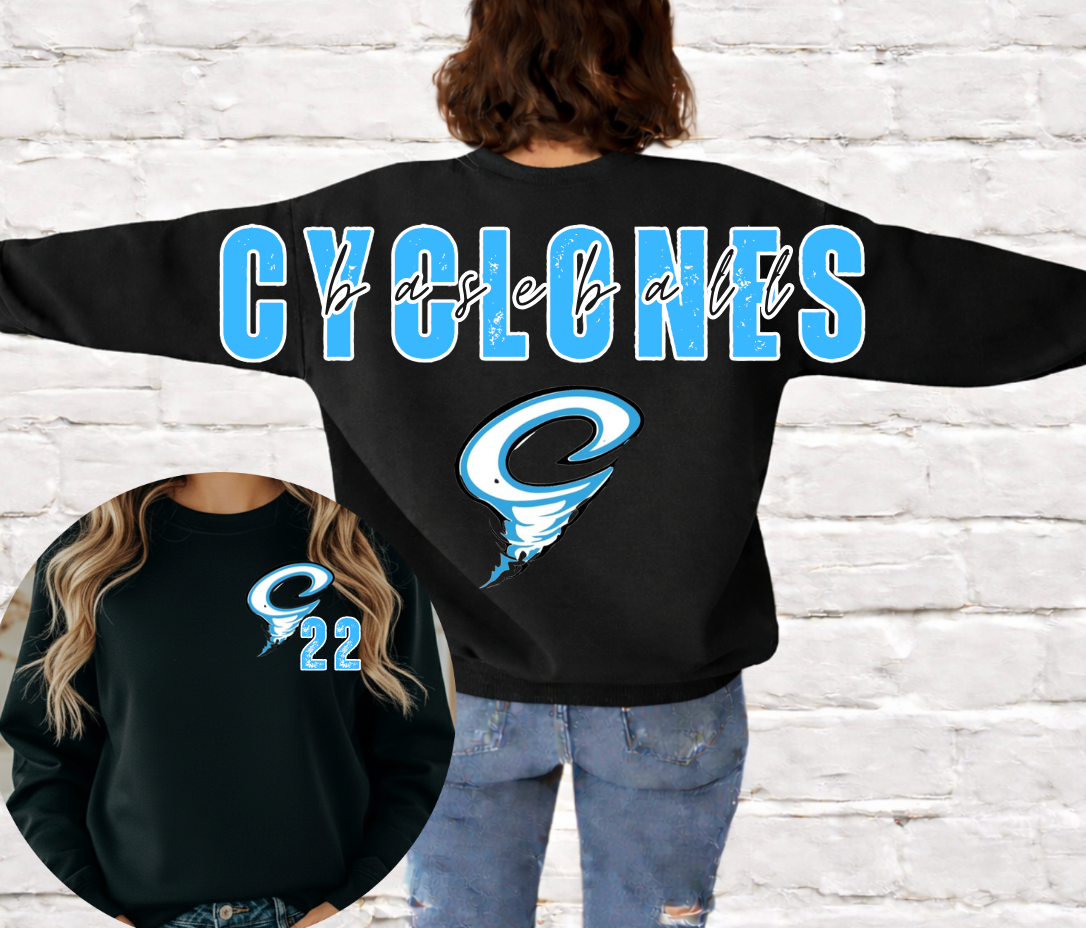 Cyclones Baseball Varsity Crewneck