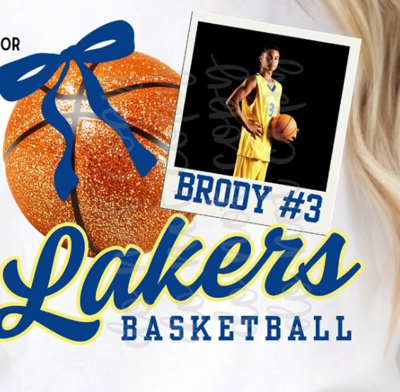 Sparkle Basketball Photo Tee