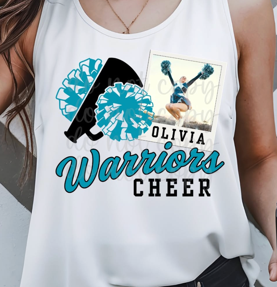 Simple Cheer Photo Tee