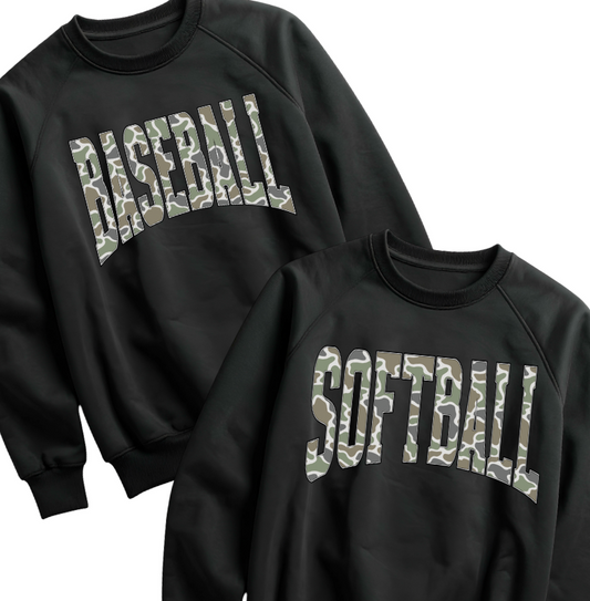 Softball Baseball Arch Camo