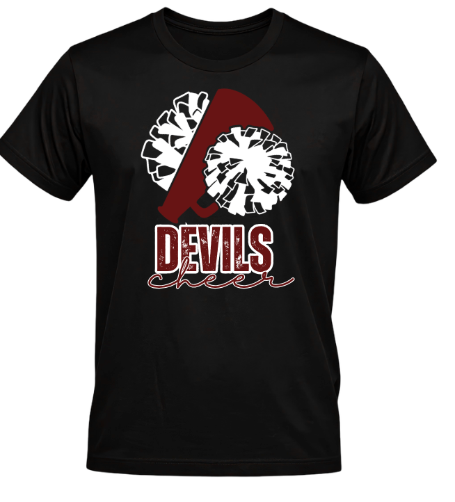 Distressed Devils Cheer