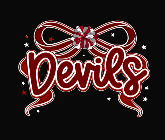 Devils Pom Maroon