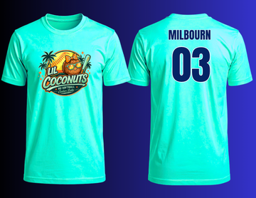 Cedar Lake Softball- Lil Coconuts (if you'd like mint and there is not an option for mint in the color dropdown, just include a note at checkout) - Order by 4/26 and I will deliver to coaches before opening day