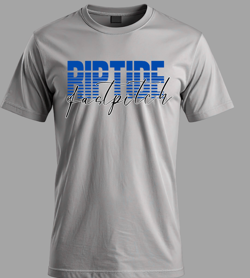 Custom YourTeam Striped Text
