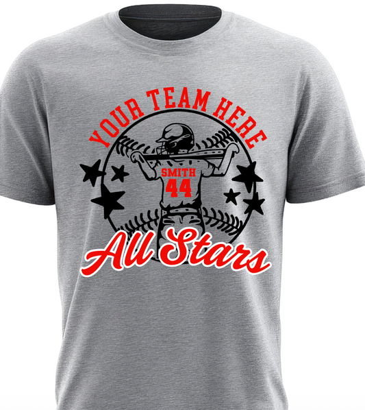 Custom Baseball All-Star Player