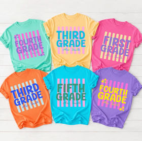 Customized Teacher Stripe