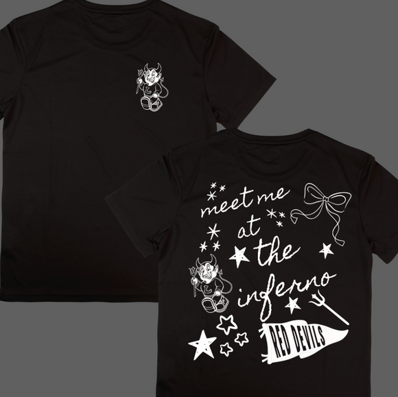 Meet Me at the Inferno Anniversary Special - use code anniversary to take 50% off tee